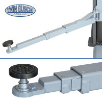 2 Säulen Hebebühne 5.0 t - elektromagnetisch - HEAVY LINE - GREY-Line