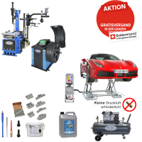 1 Meter Scherenlift Verzinkt Werkstatt Set Pro