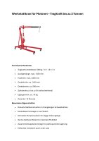 Werkstattausrüstung Set Basic Plus