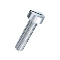 Zyl-Schrauben mit Schlitz DIN 84A-4.8 verzinkt blau M8x16...