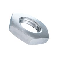 Sechskant-Muttern ~0,5D DIN 439B-04 verzinkt blau M12 |...