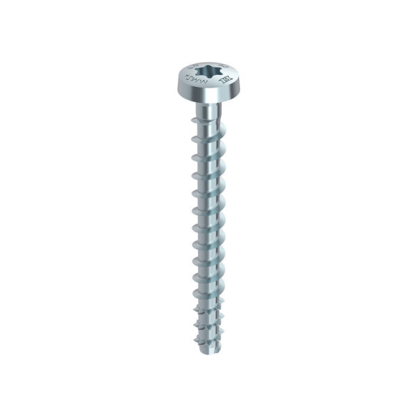 MULTI-MONTI-plus P Betonschrauben PanHead T-Drive 6 x 60,znb | 100 Stück je Packung