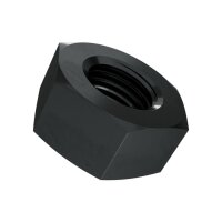 Sechskantmuttern 0,8D DIN 934-10 vergütungsschwarz...