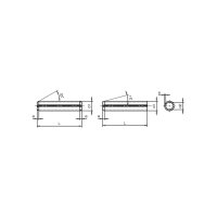 Spannstifte schwer ISO 8752 /~DIN 1481-Federstahl 12x80 | 50 Stück je Packung