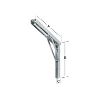 bestaPAC Stufenklappkonsolen 400x270mm | 2 Stück je...