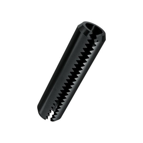Schwerspannstifte mit Zahnschlitz VSM 12785-Stahl 3x18 | 100 Stück je Packung