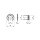 Sicherungsscheiben für Wellen DIN 6799-rostfrei 4 | 100 Stück je Packung