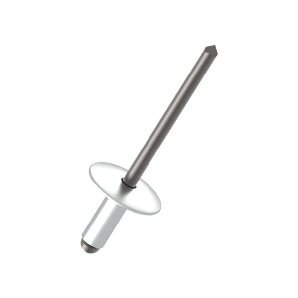 GESIPA Blindniete Grosskopf Alu/A2 5x25 KL 15-20 | 250 Stück je Packung