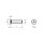 Zyl-Schrauben In-6Kt extrem niedriger Kopf 10.9 gsw M8x12 | 100 Stück je Packung