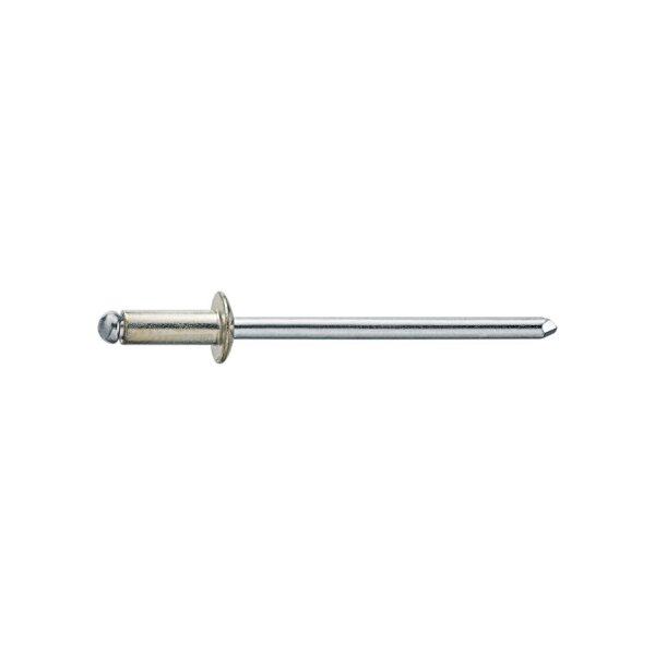 GESIPA Spenglerniete Flachrundkopf Stahl/Stahl 3,2x8 KL 3-5 | 500 Stück je Packung
