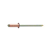 GESIPA Spenglerniete Flachrundkopf Kupfer/Stahl 3,2x6 KL...