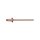 GESIPA Spenglerniete Flachrundkopf Kupfer/Bronze 3,2x8 KL 3-5 | 500 Stück je Packung