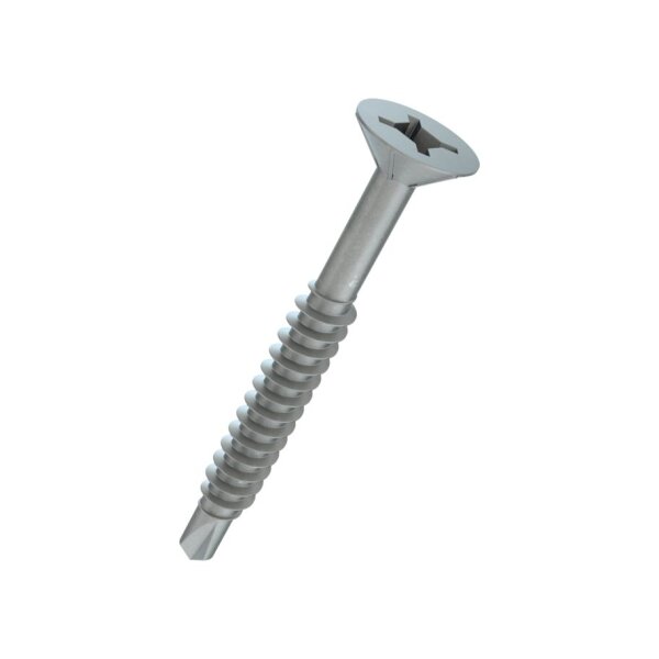 Senk-Holzbohrschrauben SR Stahl Durocoat 4x35 | 200 Stück je Packung