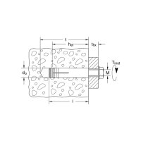 fischer Schwerlastanker Innengewinde St znb SL M 20 | 5...