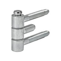 Sassba Stahlzargenband 3-tlg. CE16 vernickelt | 10...