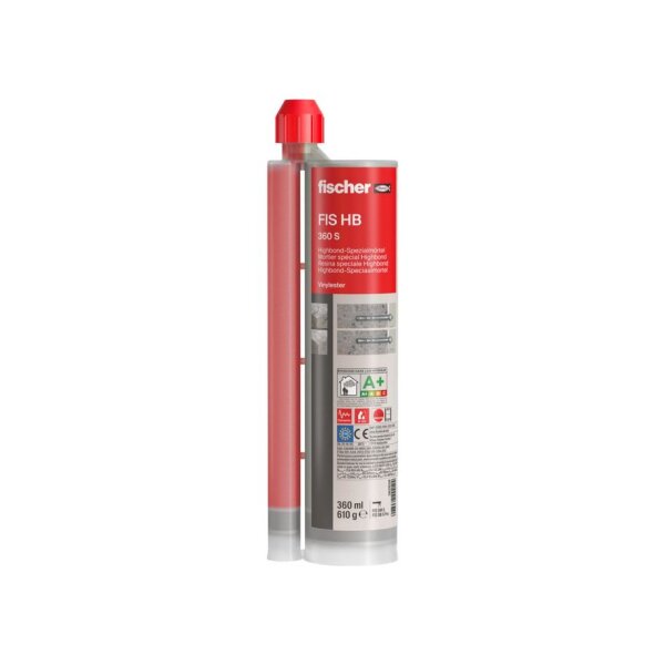 fischer Injektionsmörtel FIS HB 360 S | 6 Stück je Packung