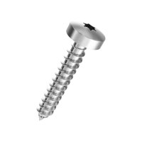 Linsen-Blechschrauben I6rd ISO 14585C-rostfrei A2 C...