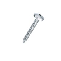 Linsen-Bohrschrauben I6Rd DIN 7504M-Stahl znb T25 4,8x32...