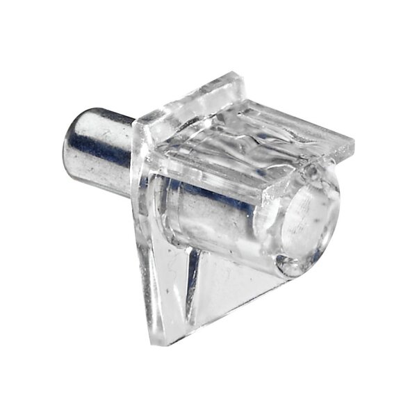 Hettich Tablarträger Ø 5 mm, Safety, transparent | 5 Stück je Packung