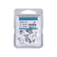 Hettich Rückwand-Stabilisator 14 x 10 x 15 mm | 5 Stück je Packung