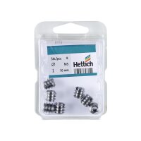 Hettich Eindreh-Muffe M5 x 10 mm | 5 Stück je Packung