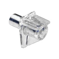 Hettich Tablarträger Ø 6 mm, Safety, transparent | 5 Stück je Packung