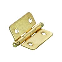 Hettich Zierscharnier 40 x 35 mm, vermessingt | 5...