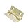 Hettich Scharnier 38 x 25 x 1 mm, Messing matt | 5 Stück je Packung