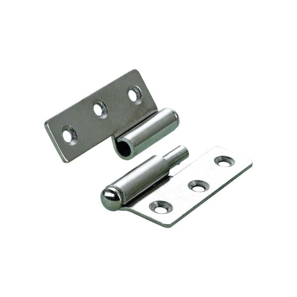 Hettich Möbelband 50 x 40 x 1,5 mm, links | 5 Stück je Packung