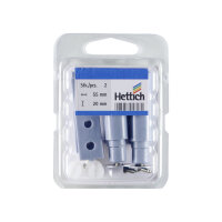 Hettich Push-to-Open-Beschlag 55 x 20 mm | 5 Stück...