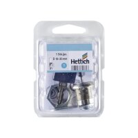 Hettich Zylinder-Hebelschloss Dornmass 19 mm | 5...