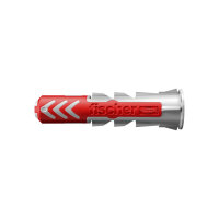 fischer DUOPOWER UniversaldübeL Nylon grau/rot 10x80...