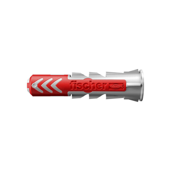 fischer DUOPOWER UniversaldübeL Nylon grau/rot 10x50 | 50 Stück je Packung