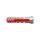 fischer DUOPOWER UniversaldübeL Nylon grau/rot 10x50 | 50 Stück je Packung