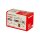 fischer DUOPOWER Universaldübel Nylon grau/rot mit Schraube 6x30 | 50 Stück je Packung