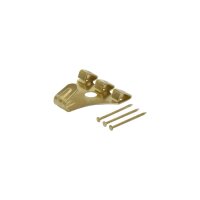 bestaPAC Wandhaken mit Nadel vermessingt Nr.4 | 5...