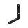 Hettich Stuhlwinkel 15 x 70 x 70 mm, schwarz, 25 | 25 Stück je Packung