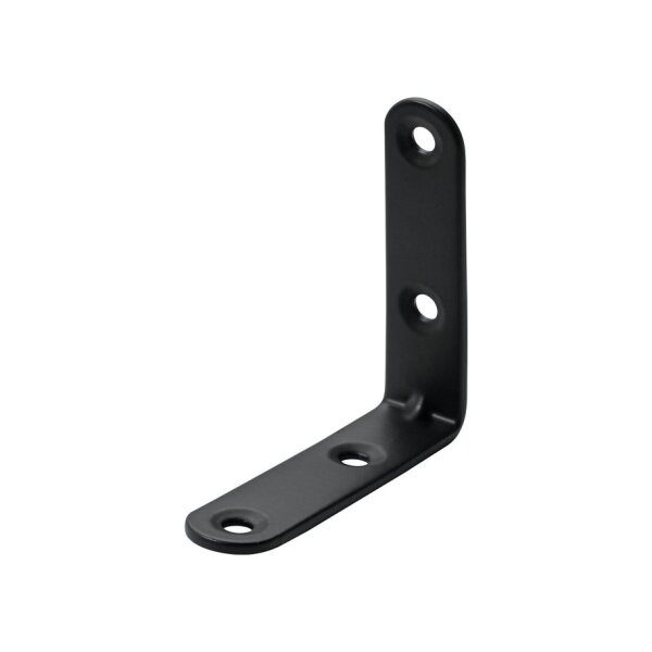 Hettich Stuhlwinkel 15 x 60 x 60 mm, schwarz, 25 | 25 Stück je Packung