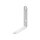 Hettich Stuhlwinkel 15 x 80 x 80 mm, weiss, 25 | 25 Stück je Packung