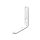 Hettich Stuhlwinkel 15 x 70 x 70 mm, weiss, 25 | 25 Stück je Packung