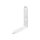 Hettich Stuhlwinkel 15 x 60 x 60 mm, weiss, 25 | 25 Stück je Packung