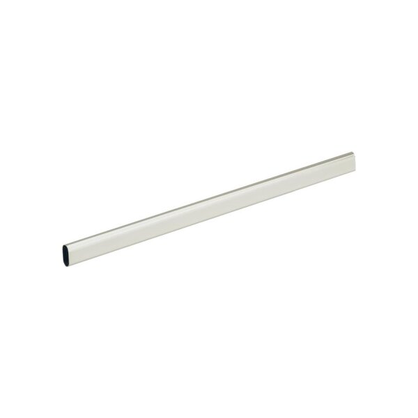 Hettich Schrankrohr 15 x 30 x 2000 mm, oval, silbergrau | 5 Stück je Packung