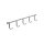 Hettich Hakenleiste 350 x 52 x 35 mm, verchromt | 10 Stück je Packung