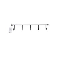 Hettich Hakenleiste 350 x 52 x 35 mm, schwarz | 10...