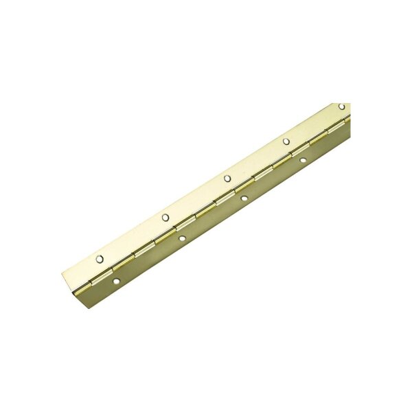 Hettich Stangenscharnier 32 x 420 x 0.6 mm, vermessingt | 10 Stück je Packung
