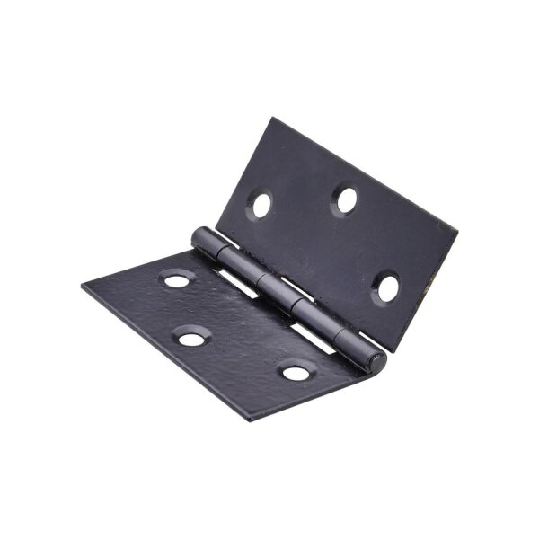 Hettich Scharnier 50 x 50 x 1 mm, schwarz | 5 Stück je Packung