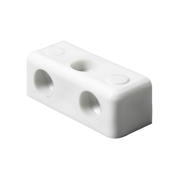 Hettich Eckverbinder 35 x 12 x 12 mm, weiss | 20 Stück je Packung