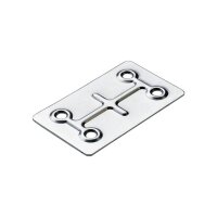 Hettich Verbindungsblech 40 x 66 mm, verzinkt | 25...