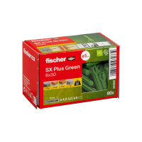 fischer Spreizdübel SX Plus Green 6x30 | 90...
