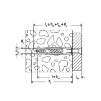 fischer Universaldübel UX Green 6 x 35 R mit Rand |...